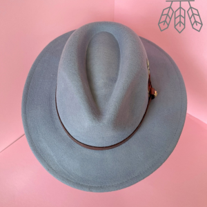 fedora hoed lichtblauw panamahoed festival hoed
